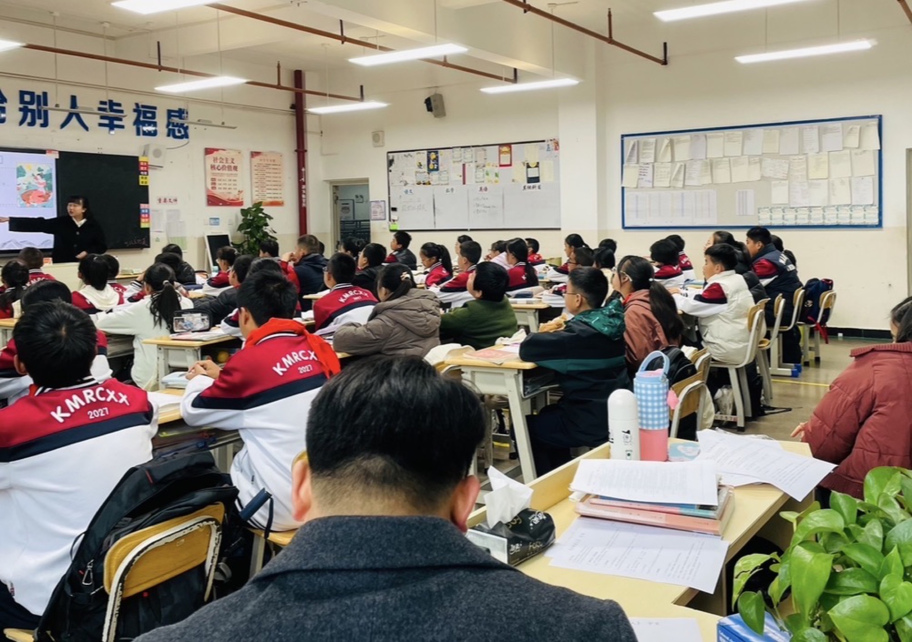 昆明润城学校中学语文课堂